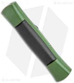 AKC 007 Concord NATO Military Green/Black Dagger OTF Auto Knife (2.8" Satin) -Akc Sales Store AKC 007 Concord NATO Military Green Black Dagger OTF Auto Satin Flat BHQ 118419 jr side