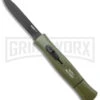 AKC 007 Concord NATO Military OD Green OTF Automatic Knife - Black Flat -Akc Sales Store AKC 007 Concord NATO Military OTF Auto Green Black Flat BHQ 138956 jr large