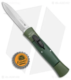 AKC 007 Concord NATO Military OTF Automatic Knife OD Green (2.75" Satin Dagger) -Akc Sales Store AKC 007 Concord NATO Military OTF Auto OD Green Satin Dagger BHQ 158343 jr bottlecap
