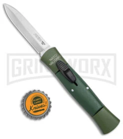 AKC 007 Concord NATO Military OD Green OTF Automatic Knife - Satin Dagger -Akc Sales Store AKC 007 Concord NATO Military OTF Auto OD Green Satin Dagger BHQ 158343 jr bottlecap large