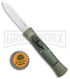 AKC 007 Concord NATO Military OD Green OTF Automatic Knife - Satin Flat -Akc Sales Store AKC 007 Concord NATO Military OTF Auto OD Green Satin Flat BHQ 173565 jr bottlecap large
