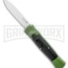 AKC Concord NATO Military Green/Black OTF Automatic Knife - Satin Flat -Akc Sales Store AKC 007 Concord NATO Military OTF Automatic Knife Green Black 2.75 Satin Flat BHQ 33952 LS large