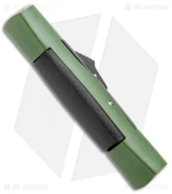 AKC 007 Concord OTF Automatic Dagger Knife Green/Black (2.75" Black) -Akc Sales Store AKC 007 Concord OTF Auto Dagger Green Black Black BHQ 96479 jr side