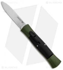 AKC 007 Concord OTF Automatic Knife Green/Black (2.75" Satin Flat)