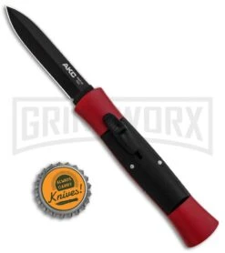 AKC 007 Concord Red/Black OTF Automatic Knife - Dagger Black 9 AKC 007 Concord Red/Black OTF Automatic Knife - Dagger Black -Akc Sales Store AKC 007 Concord OTF Red Black Dagger GX 30497 jr bottlecap large