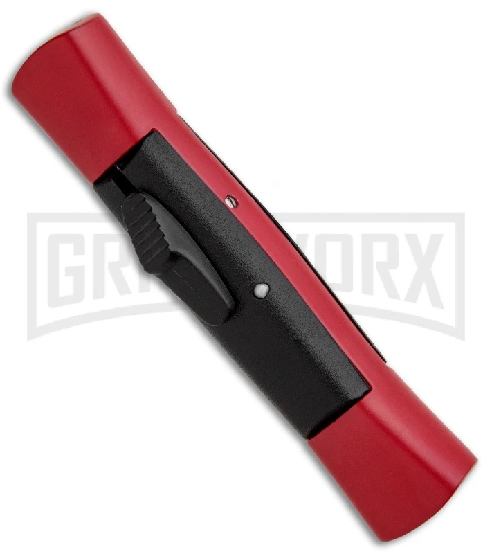 AKC 007 Concord Red/Black OTF Automatic Knife - Dagger Black 4 AKC 007 Concord Red/Black OTF Automatic Knife - Dagger Black - Image 2
