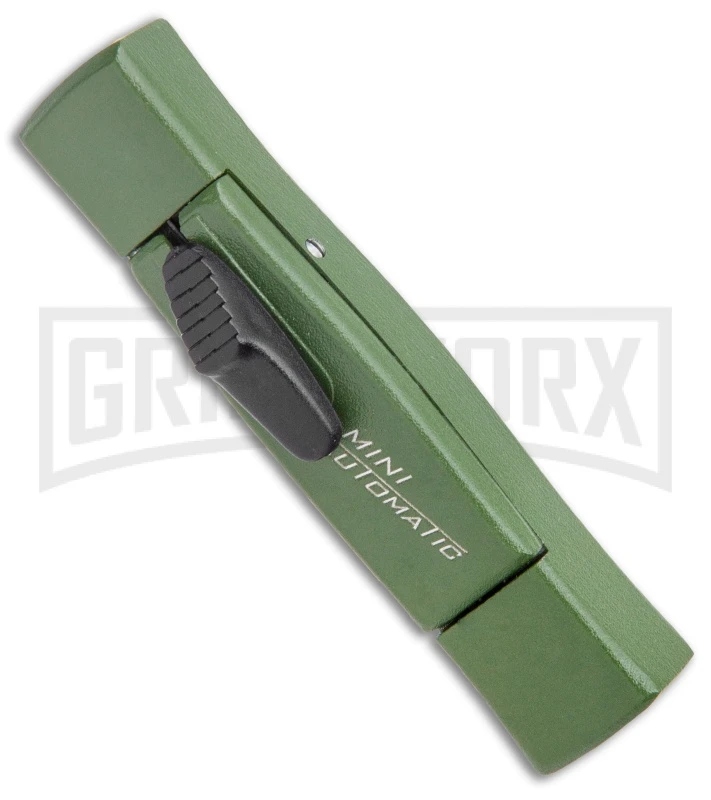 AKC Minion Concord Green OTF Automatic Knife - Spear Point Plain 4 AKC Minion Concord Green OTF Automatic Knife - Spear Point Plain - Image 2