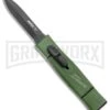 AKC Minion Nato Green OTF Automatic Knife - Dagger Black Plain 1 AKC Minion Nato Green OTF Automatic Knife - Dagger Black Plain -Akc Sales Store AKC 007 Mini Concord OTF Auto NATO Green Dagger Black BHQ 135714 jr large