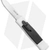 AKC Minion Concord Spear Point OTF Automatic Knife White/Black (2.4" Satin) -Akc Sales Store AKC 007 Mini Concord OTF Auto White Black Satin BHQ 135712 jr