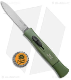 AKC 077 Concord OTF Automatic Knife NATO Military Green (3.25" Satin Flat) -Akc Sales Store AKC 077 Concord OTF Auto NATO Military Green Satin Flat BHQ 179232 jr bottlecap