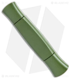 AKC 077 Concord OTF Automatic Knife NATO Military Green (3.25" Satin Flat) -Akc Sales Store AKC 077 Concord OTF Auto NATO Military Green Satin Flat BHQ 179232 jr side