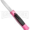 AKC 077 Concord Hot Pink OTF Automatic Knife - Flat Satin Plain -Akc Sales Store AKC 077 Concord OTF Hot Pink BHQ 72005 jr 2 large