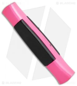 AKC 077 Concord OTF Automatic Knife Hot Pink (3.25" Satin) -Akc Sales Store AKC 077 Concord OTF Hot Pink BHQ 72005 jr side