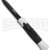 AKC 077 Concord Polish/Black OTF Automatic Knife - Dagger Black -Akc Sales Store AKC 077 Concord Polish Blackdagger black BP25717 er large
