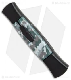 AKC 077 Concord OTF Automatic Knife Arctic Camo (3.25" Black Flat) 7 AKC 077 Concord OTF Automatic Knife Arctic Camo (3.25" Black Flat) -Akc Sales Store AKC 077 concord arctic camo black plain BP 19006 er side
