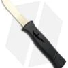 AKC 777 Blackfinger OTF Automatic Knife Black (3.25" Gold Flat) -Akc Sales Store AKC 777 Blackfinger OTF Auto Black Gold Flat BHQ 92039 jr