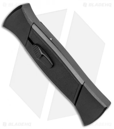 AKC 777 Blackfinger OTF Automatic Knife Black (3.25" Gold Flat) 4 AKC 777 Blackfinger OTF Automatic Knife Black (3.25" Gold Flat) - Image 2