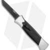 AKC 777 Blackfinger Tanto OTF Automatic Knife Brushed Aluminum (3.375" Black) 1 AKC 777 Blackfinger Tanto OTF Automatic Knife Brushed Aluminum (3.375" Black) -Akc Sales Store AKC 777 Blackfinger OTF Auto Brushed Aluminum Black Black Tanto BHQ 153398 jr