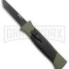 AKC 777 Blackfinger Green/Black OTF Automatic Knife - Black Tanto 1 AKC 777 Blackfinger Green/Black OTF Automatic Knife - Black Tanto -Akc Sales Store AKC 777 Blackfinger OTF Auto Green Black Black Tanto BHQ 153513 jr large