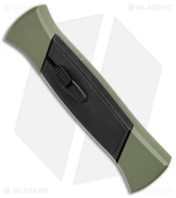 AKC 777 Blackfinger OTF Automatic Knife Green/Black (3.375" Black Tanto ) -Akc Sales Store AKC 777 Blackfinger OTF Auto Green Black Black Tanto BHQ 153513 jr spine