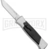 AKC 777 Blackfinger Brushed Aluminum OTF Automatic Knife - SW Tanto 2 AKC 777 Blackfinger Brushed Aluminum OTF Automatic Knife - SW Tanto -Akc Sales Store AKC 777 Blackfinger Tanto OTF Auto Brushed Aluminum SW BHQ 87412 jr 2 large