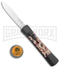 AKC Concord Aces OTF Automatic Knife - Flat Grind Plain -Akc Sales Store AKC Concord Aces OTF Auto Satin BHQ 135715 jr bottlecap large
