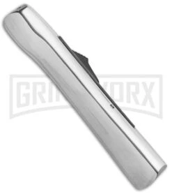 AKC Concord Polish/Black OTF Automatic Knife - Dagger Satin Plain 8 AKC Concord Polish/Black OTF Automatic Knife - Dagger Satin Plain -Akc Sales Store AKC Concord Dagger OTF Auto Polish Black Satin BHQ 92038 jr side large