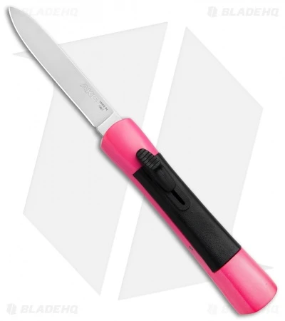 AKC Concord Dagger OTF Automatic Knife Hot Pink (3.25" Satin) 3 AKC Concord Dagger OTF Automatic Knife Hot Pink (3.25" Satin)
