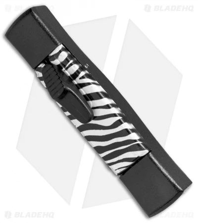 AKC Minion Concord OTF Automatic Knife Zebra (2.3" Satin Flat Grind) 4 AKC Minion Concord OTF Automatic Knife Zebra (2.3" Satin Flat Grind) - Image 2