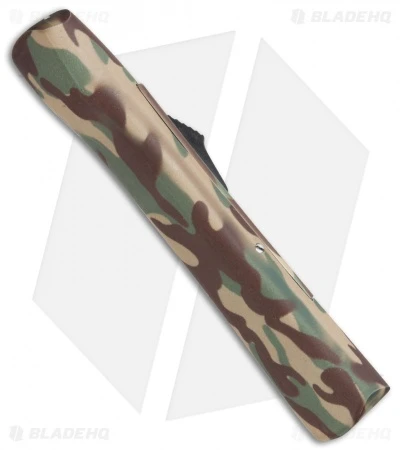 AKC Concord OTF Automatic Knife Camo Rubber (3.25" Gold) 5 AKC Concord OTF Automatic Knife Camo Rubber (3.25" Gold) - Image 3