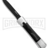 AKC Concord Polish/Black OTF Automatic Knife - Black Plain -Akc Sales Store AKC Concord Polish Black OTF AK Black Plain GX 41627 td large