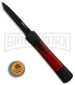AKC Concord Black/Red OTF Automatic Knife - Tanto Black Plain 9 AKC Concord Black/Red OTF Automatic Knife - Tanto Black Plain -Akc Sales Store AKC Concord Tanto Black Red Black BHQ 90288 er bottlecap large