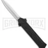 AKC F-16 Black D/A OTF Automatic Knife - Dagger Satin Plain 2 AKC F-16 Black D/A OTF Automatic Knife - Dagger Satin Plain -Akc Sales Store AKC F 16 Black DA Dagger Satin Plain GX 30994 er large