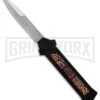 AKC F-16 Snake Skin D/A OTF Automatic Knife - Bayo Satin Plain -Akc Sales Store AKC F 16 DA Bayonet Snake Skin Satin BHQ 78292 er large