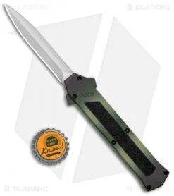 AKC F-16 D/A Dagger OTF Automatic Knife Green Camo (3.3" Satin) 9 AKC F-16 D/A Dagger OTF Automatic Knife Green Camo (3.3" Satin) -Akc Sales Store AKC F 16 DA Dagger Camo OTF Auto Green Satin BHQ 125374 jr bottlecap