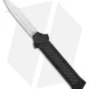 AKC F-16 D/A Dagger OTF Automatic Knife Black Carbon Fiber (3.3" Satin) -Akc Sales Store AKC F 16 DA Dagger OTF Auto Black CF Satin BHQ 102235 jr