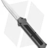 AKC F-16 D/A Dagger OTF Automatic Knife Gray (3.3" Satin)