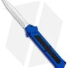 AKC F-16 D/A Dagger OTF Automatic Knife Blue (3.3" Satin) -Akc Sales Store AKC F 16 DA Dagger OTF Blue Satin BHQ 93753 jr