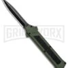 AKC F-16 Green D/A OTF Automatic Knife - Dagger Black Plain 1 AKC F-16 Green D/A OTF Automatic Knife - Dagger Black Plain -Akc Sales Store AKC F 16 Green DA OTF Auto Dagger Black Plain GX 33106 jr large