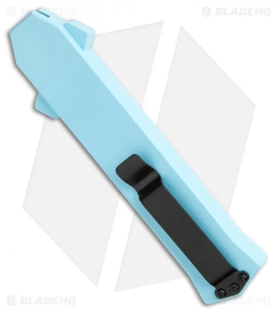 AKC F-16 D/A Bayonet OTF Automatic Knife Teal (3.3" Two Tone) 5 AKC F-16 D/A Bayonet OTF Automatic Knife Teal (3.3" Two Tone) - Image 3