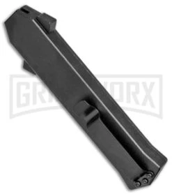 AKC F-16 Zebra D/A OTF Automatic Knife - Bayo Satin Plain 8 AKC F-16 Zebra D/A OTF Automatic Knife - Bayo Satin Plain -Akc Sales Store AKC F 16 Zebra DA OTF Auto Bayo Satin Plain BP 25401 jr side large