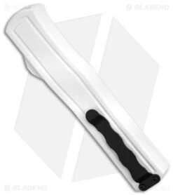 AKC F-20 D/A Spear Point OTF Automatic Knife White Aluminum (3.6" Satin) 8 AKC F-20 D/A Spear Point OTF Automatic Knife White Aluminum (3.6" Satin) -Akc Sales Store AKC F 20 D A Spear Point OTF AK White Aluminium 3in Satin BHQ 158200 td siDe