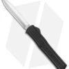 AKC F-20 D/A Dagger OTF Automatic Knife Black Aluminum (3.6" Satin)