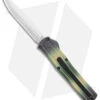 AKC F-20 D/A Dagger OTF Automatic Knife Green Camo Aluminum (3.6" Satin) -Akc Sales Store AKC F 20 DA Dagger OTF Auto Camo Satin BHQ 140488 jr