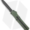 AKC F-20 D/A Dagger OTF Automatic Knife OD Green Aluminum (3.55" Black) 2 AKC F-20 D/A Dagger OTF Automatic Knife OD Green Aluminum (3.55" Black) -Akc Sales Store AKC F 20 DA Dagger OTF Auto OD Green Black BHQ 146285 jr
