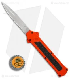 AKC F-16 D/A Bayonet OTF Automatic Knife Orange (3.3" Satin) 9 AKC F-16 D/A Bayonet OTF Automatic Knife Orange (3.3" Satin) -Akc Sales Store AKC F16 Orange DA Bayo Satin Plain BP 25689 er bottlecap