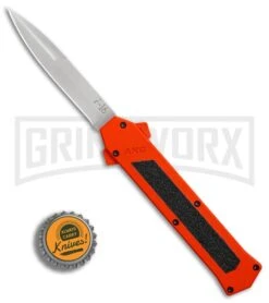 AKC F-16 Orange D/A OTF Automatic Knife - Bayo Satin Plain 9 AKC F-16 Orange D/A OTF Automatic Knife - Bayo Satin Plain -Akc Sales Store AKC F16 Orange DA Bayo Satin Plain BP 25689 er bottlecap large