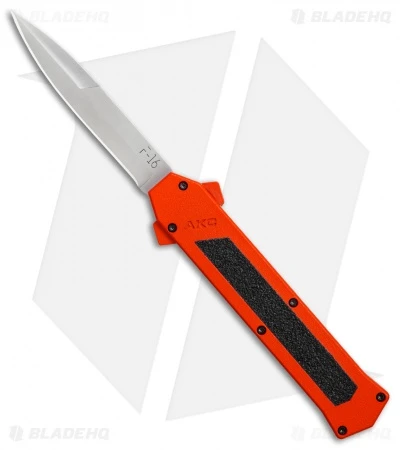 AKC F-16 D/A Bayonet OTF Automatic Knife Orange (3.3" Satin) 3 AKC F-16 D/A Bayonet OTF Automatic Knife Orange (3.3" Satin)