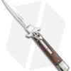 AKC Leverletto 7.75" Lever Lock Auto Italian Knife Cocobolo (3.3" Satin Bayonet) 1 AKC Leverletto 7.75" Lever Lock Auto Italian Knife Cocobolo (3.3" Satin Bayonet) -Akc Sales Store AKC Leverletto LL Auto Italian Cocobolo Satin Bayo BHQ 139808 jr