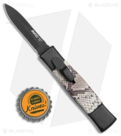 AKC Minion Concord OTF Automatic Knife Snake Skin (2.3" Black Dagger) 9 AKC Minion Concord OTF Automatic Knife Snake Skin (2.3" Black Dagger) -Akc Sales Store AKC Minion Concord OTF Auto Snake Skin Black Dagger BHQ 173568 jr bottlecap